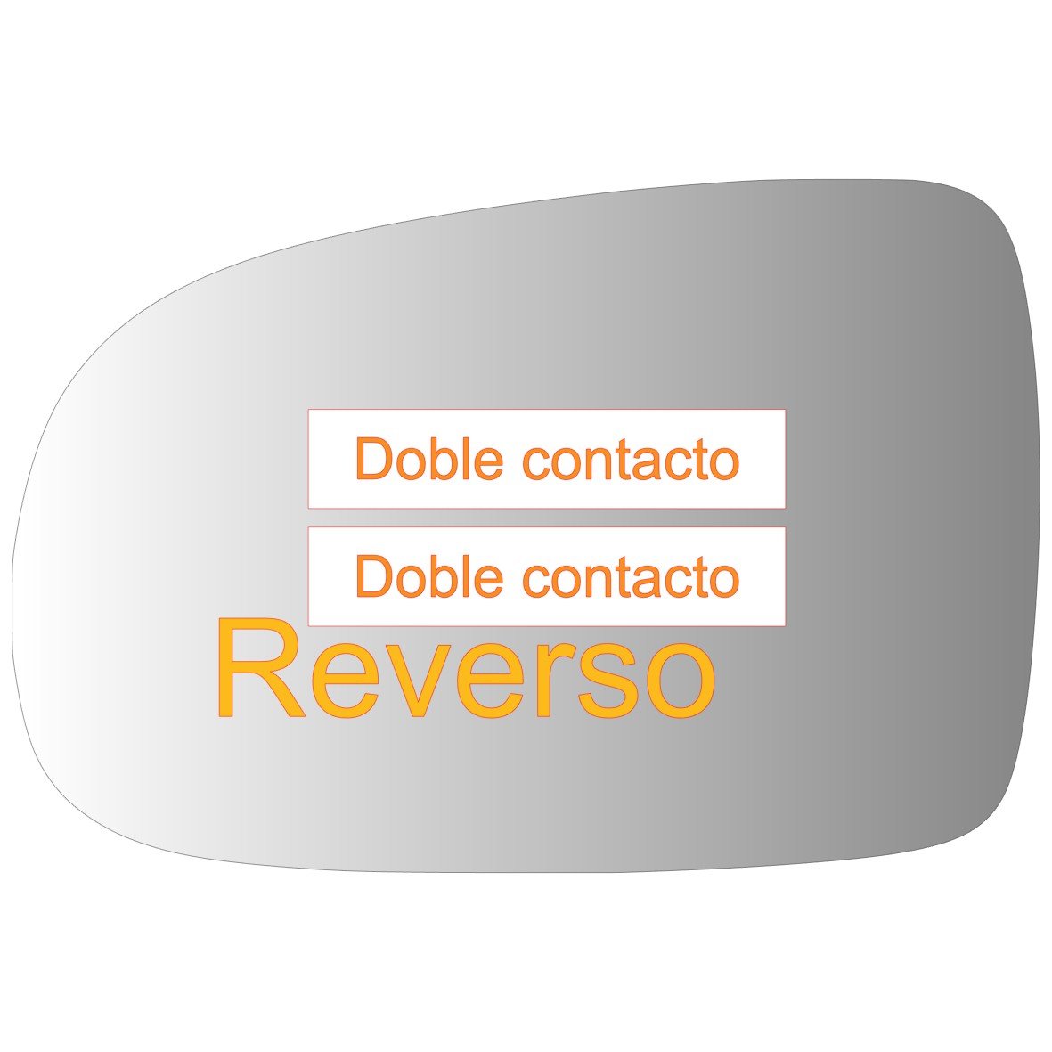 Chevrolet Corsa Plus 2004-2010 Luneta espejo retrovisor Alternativo - Image 3