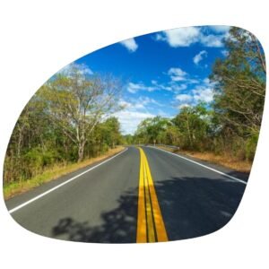 Skoda Yeti 2012- Luneta espejo retrovisor Alternativo