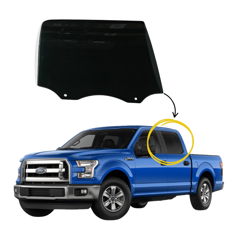 Ford F150 2015-2025 Vidrio Puerta Trasera