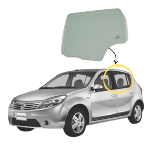 Renault Sandero 2009-2025 Vidrio Puerta Trasera