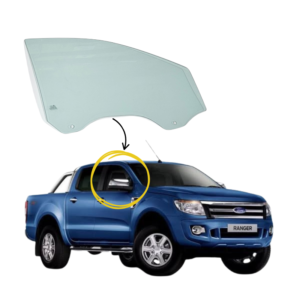 Ford Ranger Solex 2011-2025 Vidrio Puerta Delantera