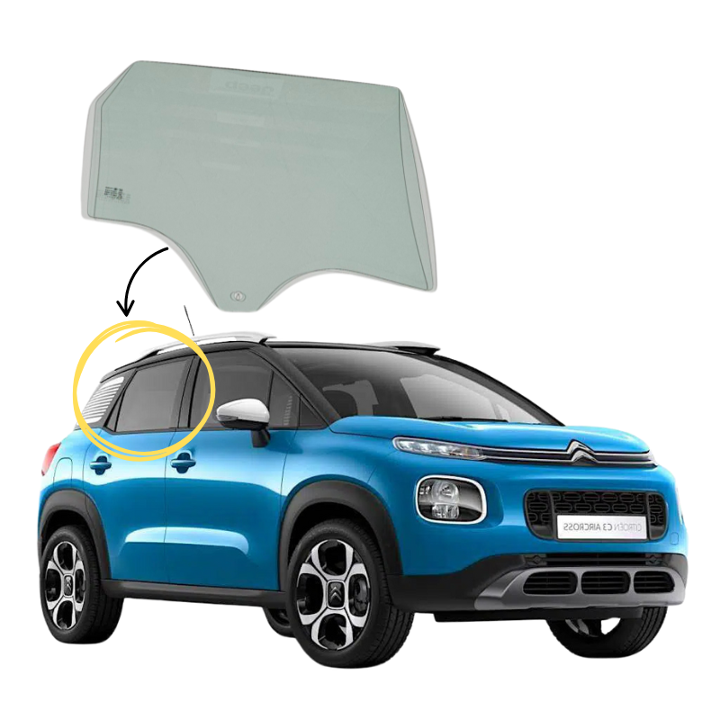 Citroen C3 AirCross 2017-2025 Vidrio Puerta Trasera