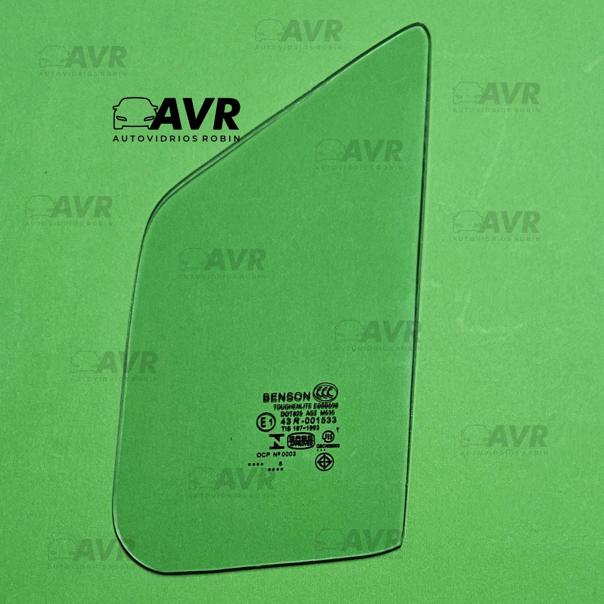 Chery IQ / S15 5D HB 1.0 2012-2016 solex Aleta o Luneta fija de la puerta