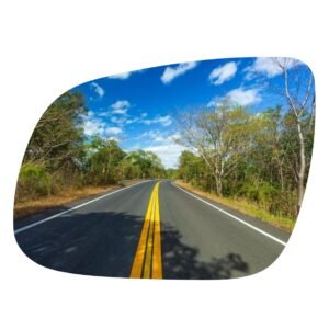 Kia Rio JB (Version Redonda) 2005-2012 Luneta espejo retrovisor Alternativo