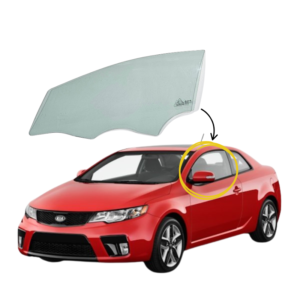 Kia Cerato II Koup 2P 2009-2012 Vidrio Puerta Delantera