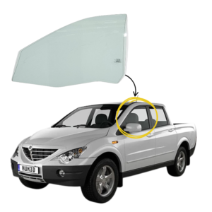 Ssangyong Actyon Sport 2006-2025 Vidrio Puerta Delantera