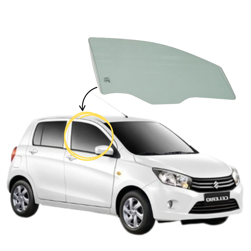 Suzuki Celerio 2017-2021 Vidrio Puerta Delantera - Image 2