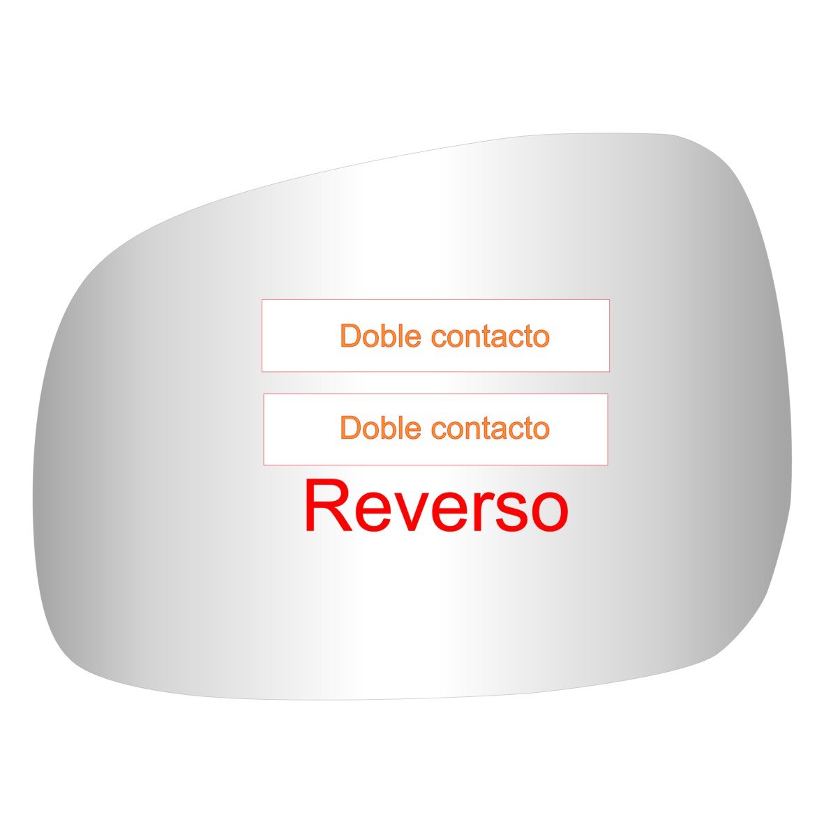 Suzuki Swift 2005-2011 Luneta espejo retrovisor Alternativo - Image 3