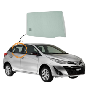 Toyota Yaris HB 2018-2022 Vidrio Puerta Trasera