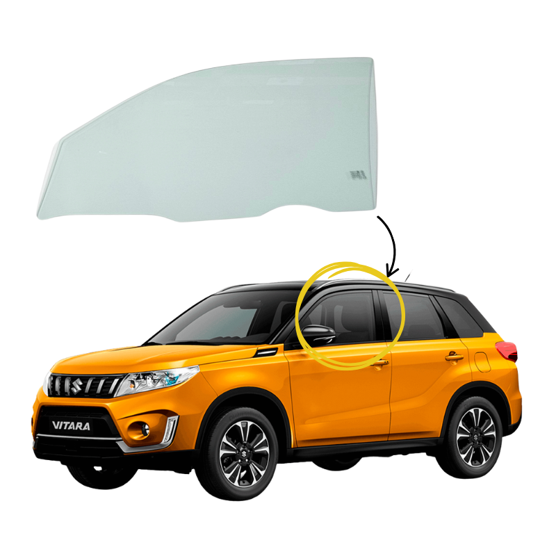 Suzuki New Vitara 2016-2025 Vidrio Puerta Delantera - Image 2