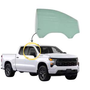 Chevrolet Silverado 2020-2025 Vidrio Puerta Delantera