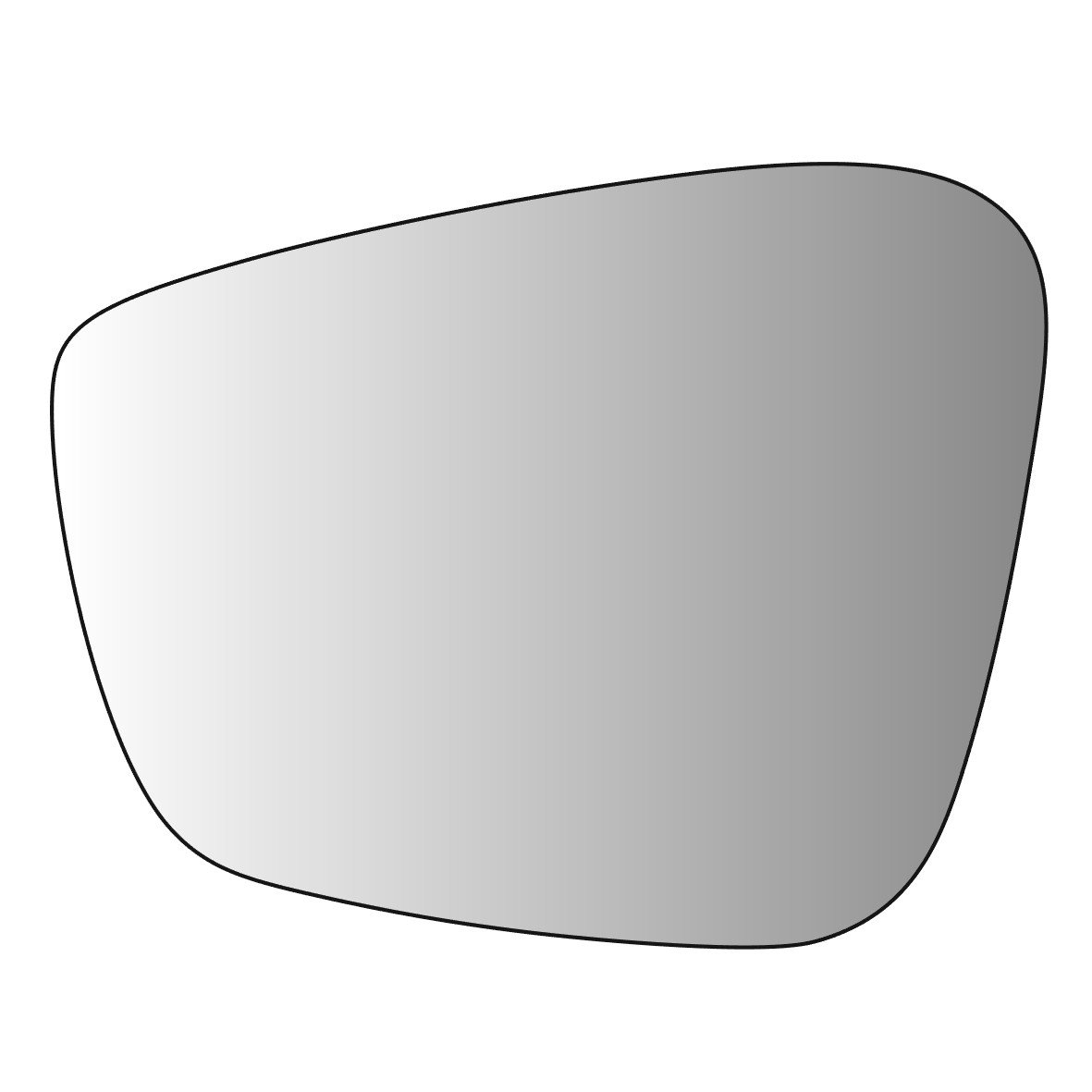 MG 5 2008-2016 Luneta espejo retrovisor Original