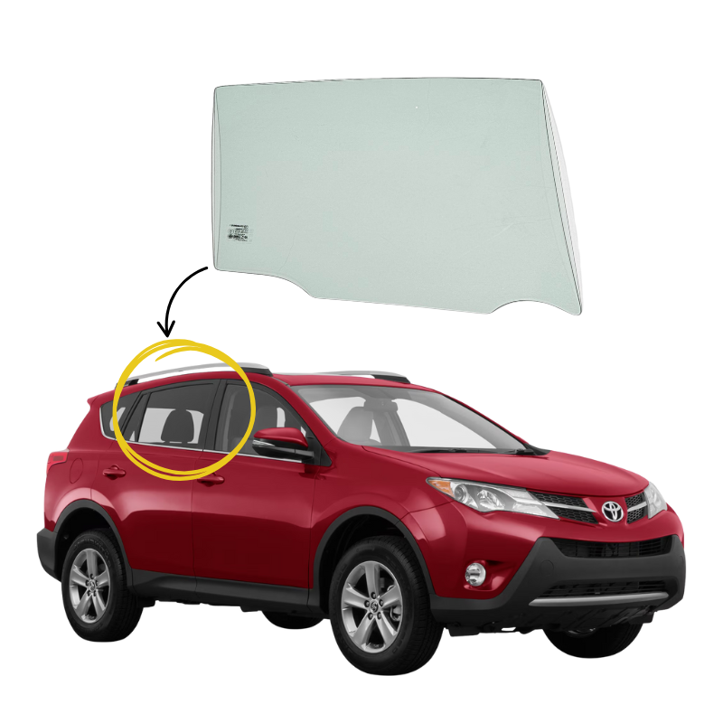 Toyota Rav 4 Solex 2013-2018 Vidrio Puerta Trasera