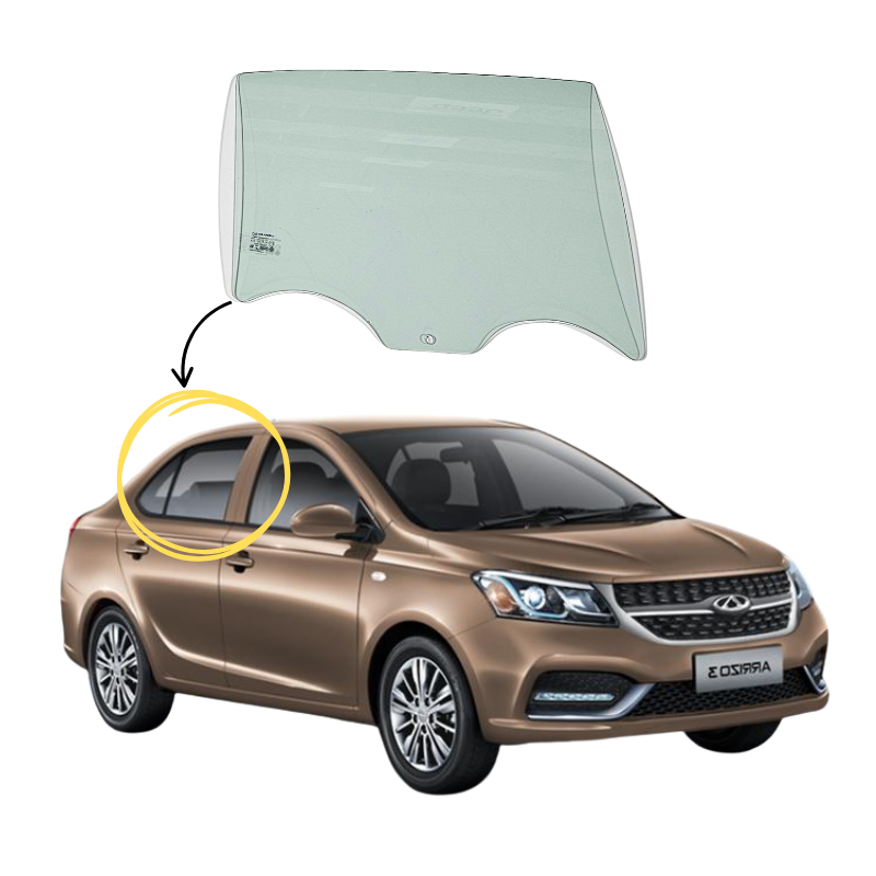 Chery Arrizo 3 Sedan 2015-2025 Vidrio Puerta Trasera