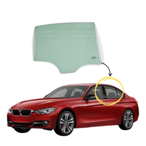 BMW 320i sedan 2012-2017 Vidrio Puerta Trasera