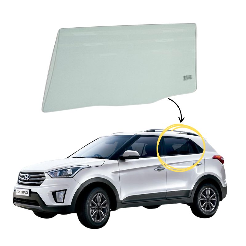 Hyundai Creta 2016-2021 Vidrio Puerta Trasera - Image 2