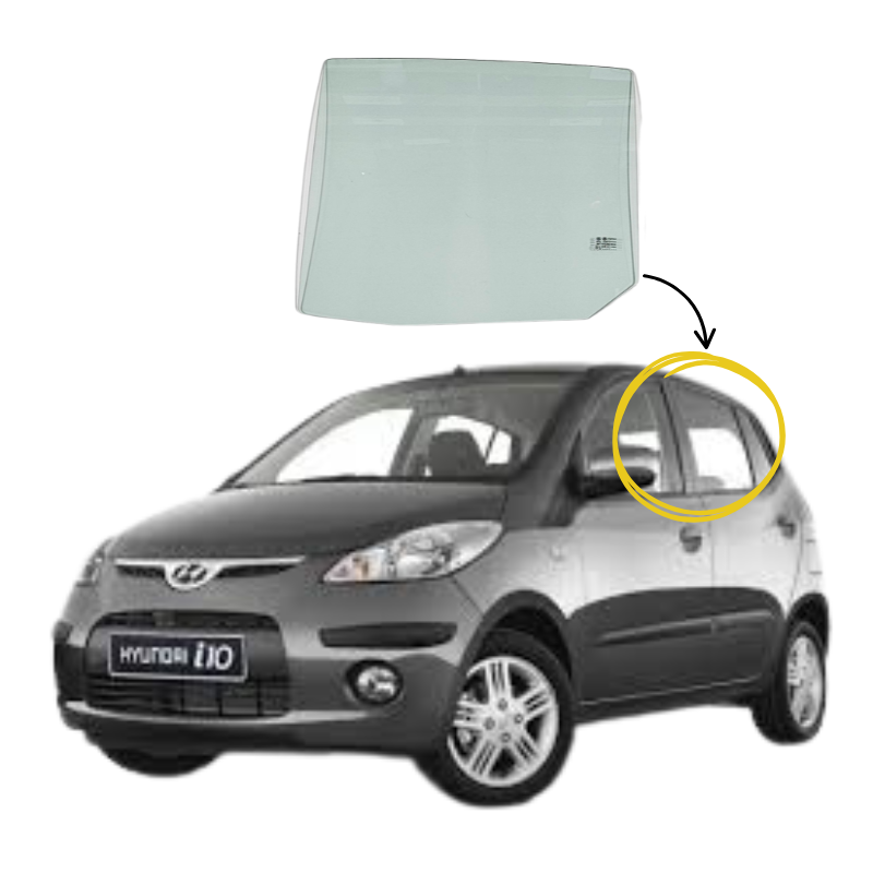 Hyundai I10 HB 5P 2008-2013 Vidrio Puerta Trasera - Image 4