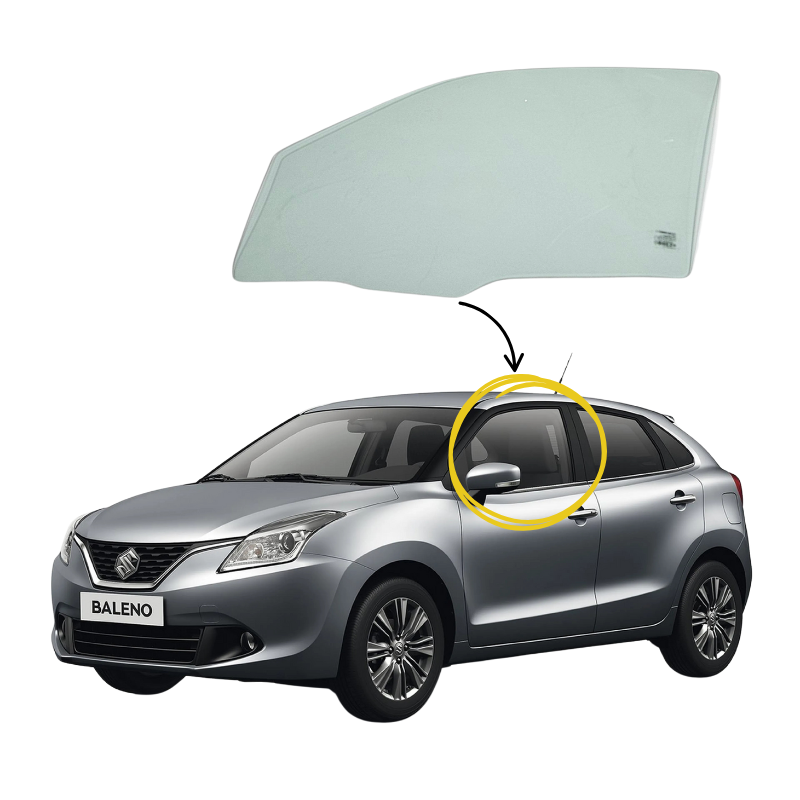 Suzuki Baleno 2016-2022 Vidrio Puerta Delantera - Image 4