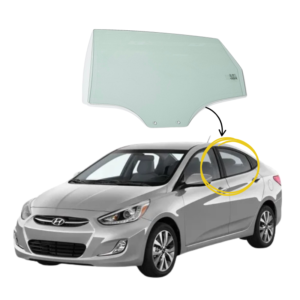 Hyundai  Accent RB 5D 2011-2017 Vidrio Puerta Trasera