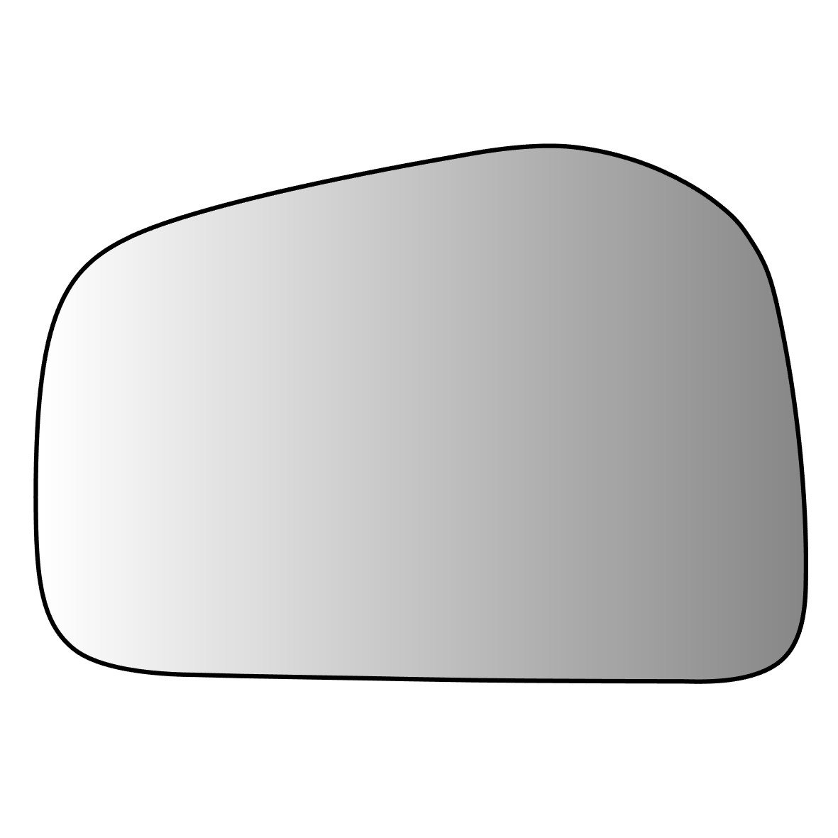 Ssangyong Korando 1998-2010 Luneta espejo retrovisor Original