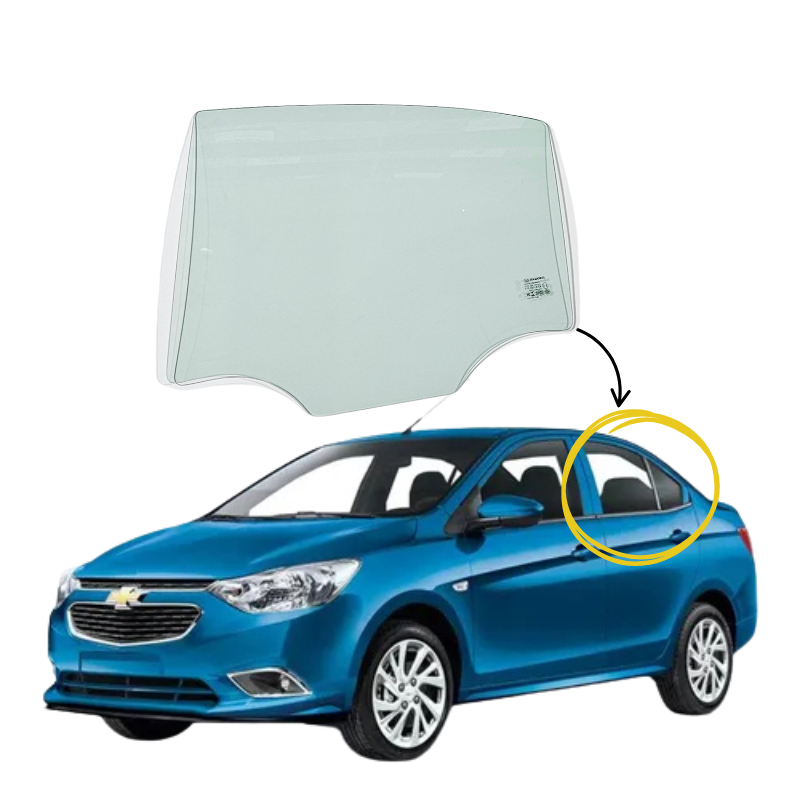 Chevrolet New Sail 2015-2025 Vidrio Puerta Trasera