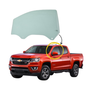 Chevrolet Colorado 2014-2025 Vidrio Puerta Delantera