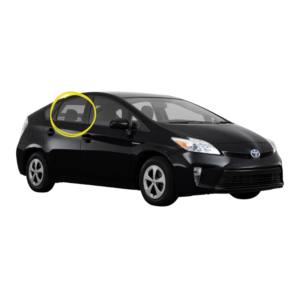 Toyota Prius 2009-2016 Vidrio Puerta Trasera