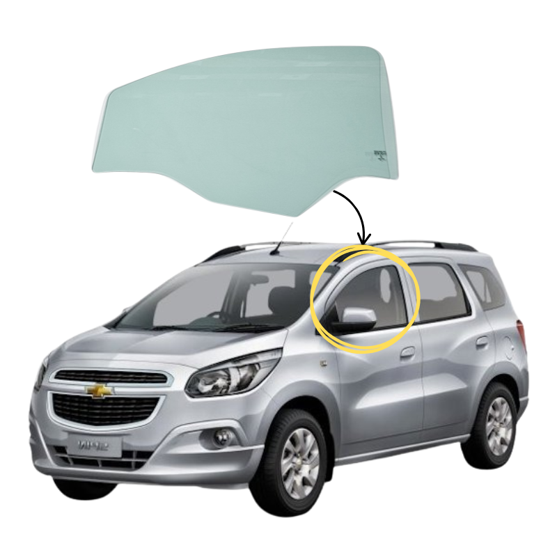 Chevrolet Spin 2012-2017 Vidrio Puerta Delantera - Image 2