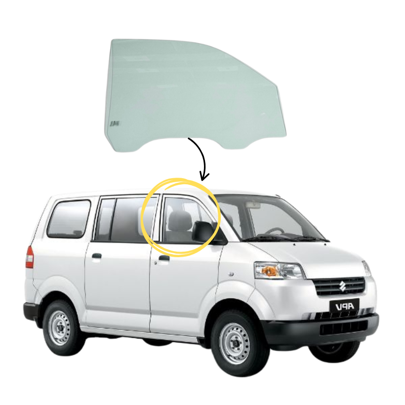 Suzuki APV (5 puertas) 2004-2025 Vidrio Puerta Delantera