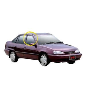 Daewoo Racer 4P sedan 1994-1995 Vidrio Puerta Delantera