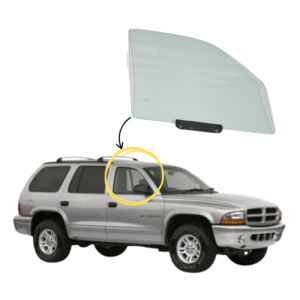 Dodge Durango 1999-2003 Vidrio Puerta Delantera