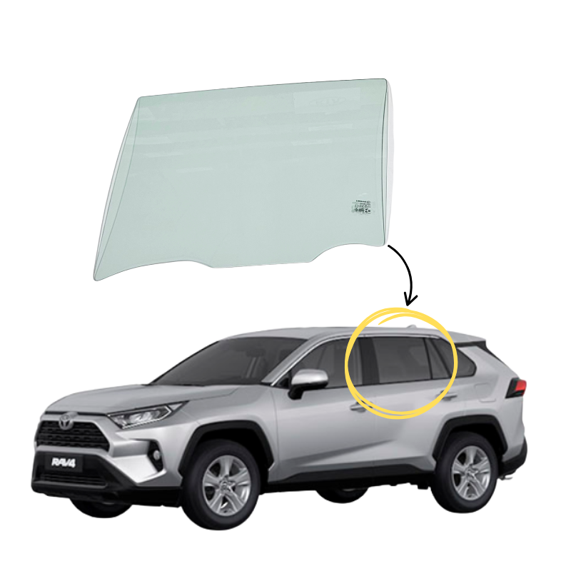 Toyota Rav 4 Solex 2019-2025 Vidrio Puerta Trasera