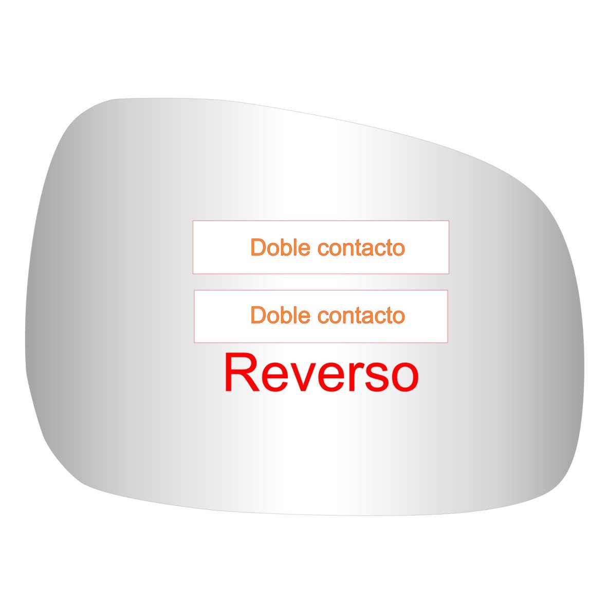 Suzuki Swift 2005-2011 Luneta espejo retrovisor Alternativo - Image 4