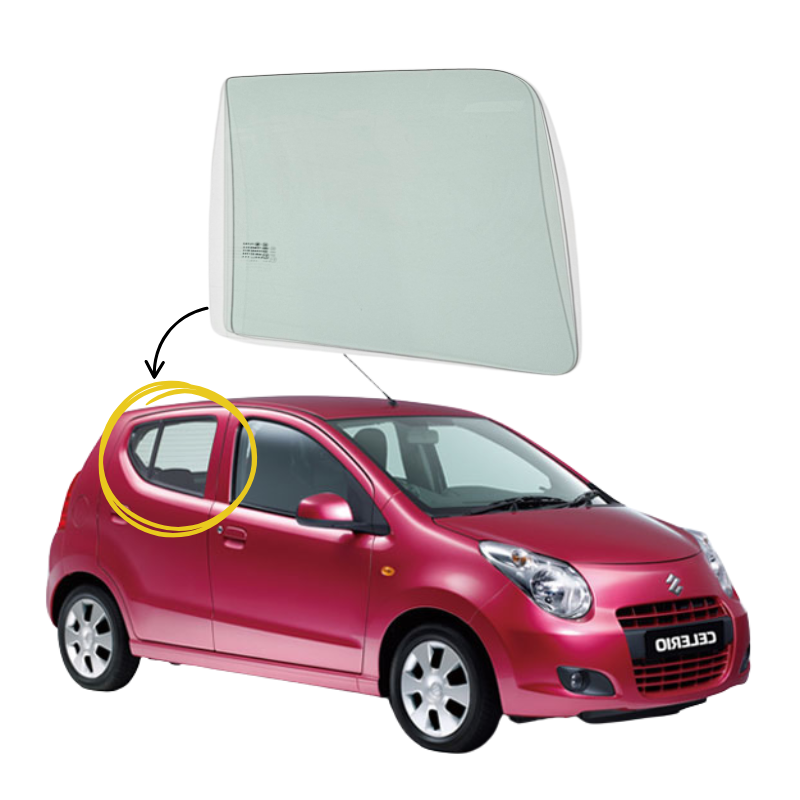 Suzuki Celerio 2007-2016 Vidrio Puerta Trasera - Image 2