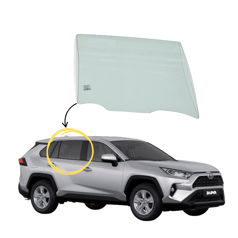 Toyota Rav 4 Solex 2019-2025 Vidrio Puerta Trasera - Image 2