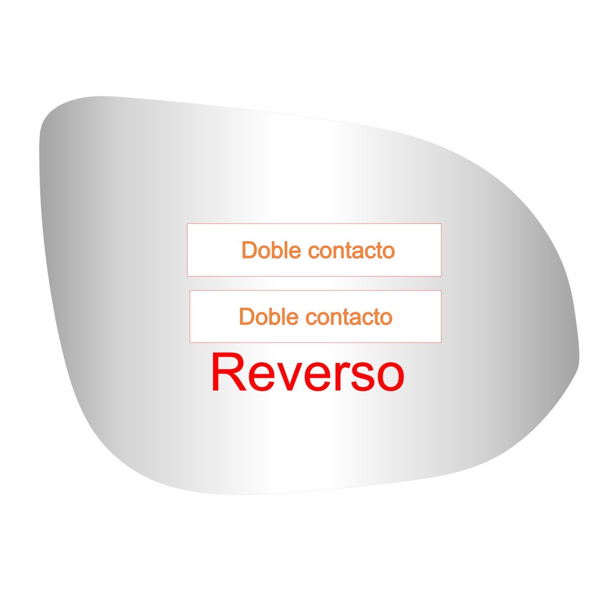 Dongfeng A30 2012-2020 Luneta espejo retrovisor Alternativo - Image 4