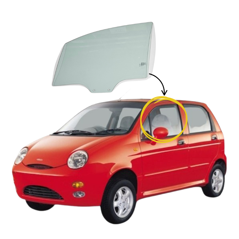 Chery IQ 2008-2015 Vidrio Puerta Delantera