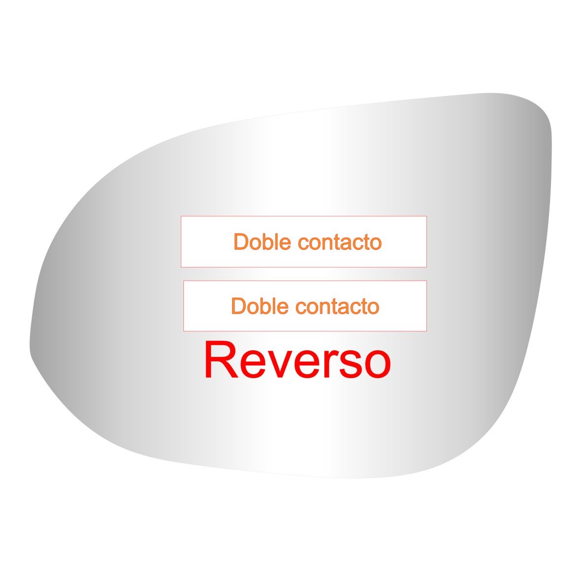 Dongfeng A30 2012-2020 Luneta espejo retrovisor Alternativo - Image 3