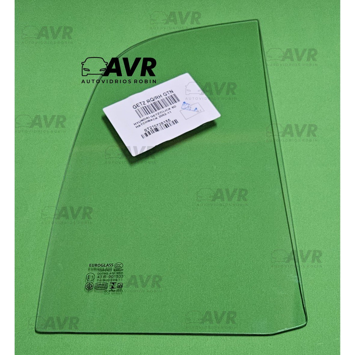 Hyundai Getz 2002-2009 Solex Aleta o Luneta fija de la puerta