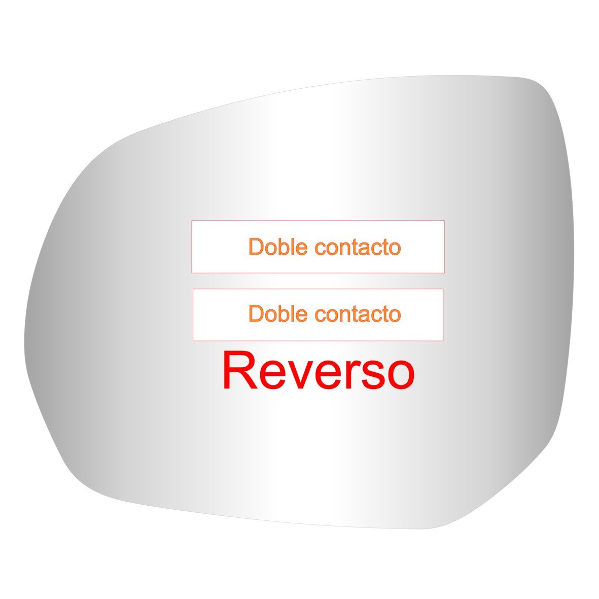 Citroen Picasso 2012-2014 Luneta espejo retrovisor Alternativo - Image 3