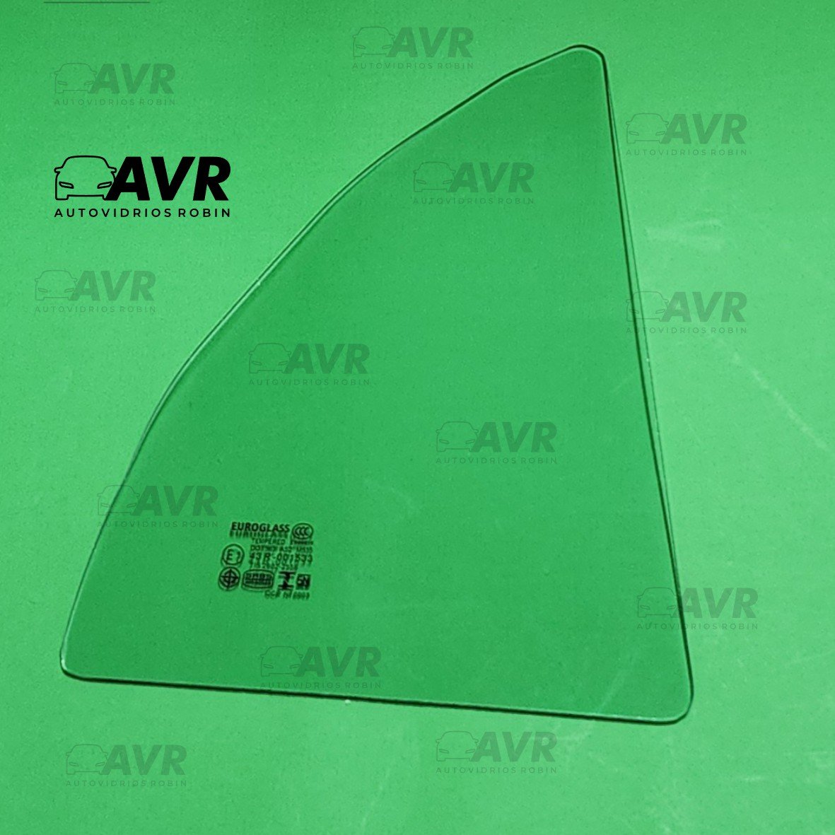 Kia Rio 2000-2005 solex Aleta o Luneta fija de la puerta - Image 2